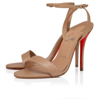 Miss Z Sandalet – 100 mm Bantlı Sandaletler – Kuzu Nappa Deri – Blush – Kadın Miss Z Sandalet – 100 mm Bantlı Sandaletler – Kuzu Nappa Deri – Blush – Kadın