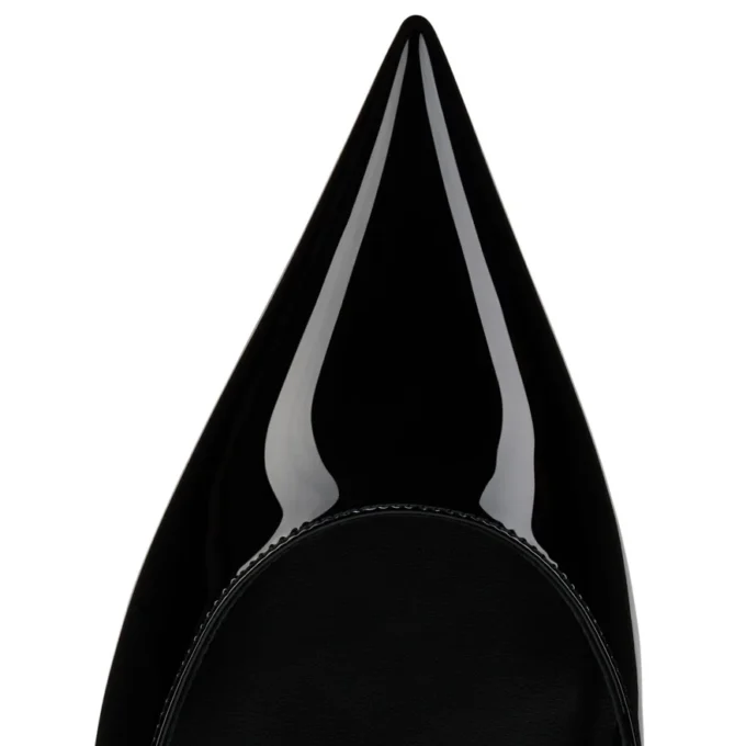 Miss Z Sling Back – 60 mm Slingback Topuklu Ayakkabı – Patent Dana Derisi – Siyah – Kadın Miss Z Sling Back – 60 mm Slingback Topuklu Ayakkabı – Patent Dana Derisi – Siyah – Kadın