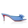 Mulazee – 60 mm Mule – İpek Tafta – Ceruleo – Kadın Mulazee – 60 mm Mule – İpek Tafta – Ceruleo – Kadın