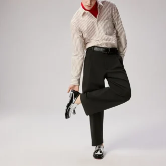 Orlando – Loafer – Abrasivato Dana Derisi – Siyah – Erkek