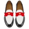 Penny – Loafer – Patent Dana Derisi ve Veau Velours – Çok Renkli – Erkek