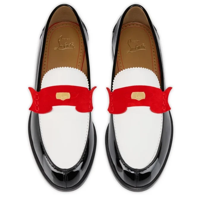 Penny – Loafer – Patent Dana Derisi ve Veau Velours – Çok Renkli – Erkek