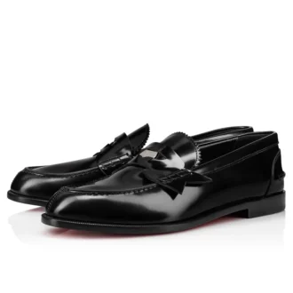 Penny Woman – Loafer – Dana Derisi – Parlak Siyah – Kadın