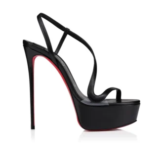 Rosalie Alta – 150 mm Sandalet – Keçi Derisi – Siyah – Kadın Rosalie Alta – 150 mm Sandalet – Keçi Derisi – Siyah – Kadın