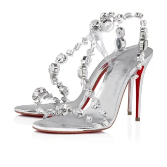 Rosalie Jewel – 100 mm Sandalet – TPU ve Lamine Dana Derisi – Kristal – Kadın Rosalie Jewel – 100 mm Sandalet – TPU ve Lamine Dana Derisi – Kristal – Kadın