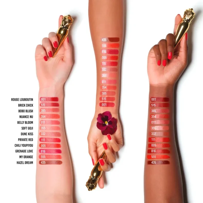 Rouge Louboutin Silky Satin – Satin Ruj – Belly Bloom 011