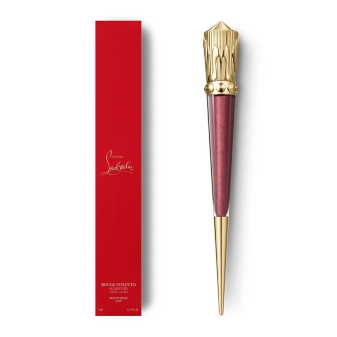 Rouge Stiletto Vinyl Gloss Mauve Heat 245V Mauve Heat – Christian Louboutin Güzellik Amerika Birleşik Devletleri