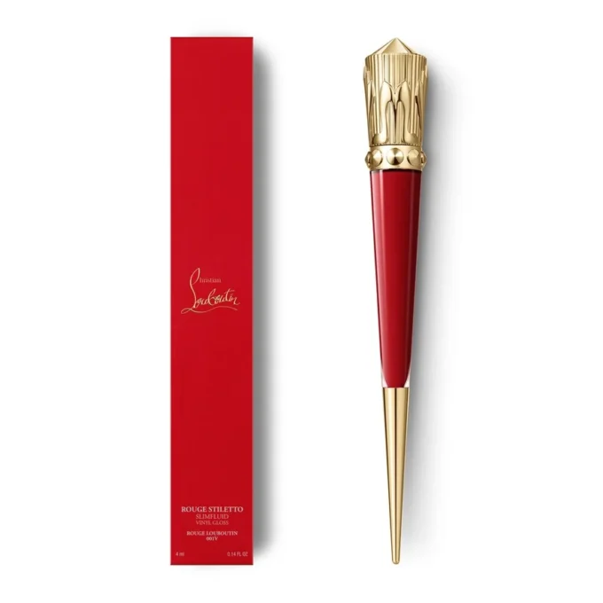 Rouge Stiletto Vinyl Gloss Rouge Louboutin 001V Rouge Louboutin – Christian Louboutin Güzellik Amerika Birleşik Devletleri