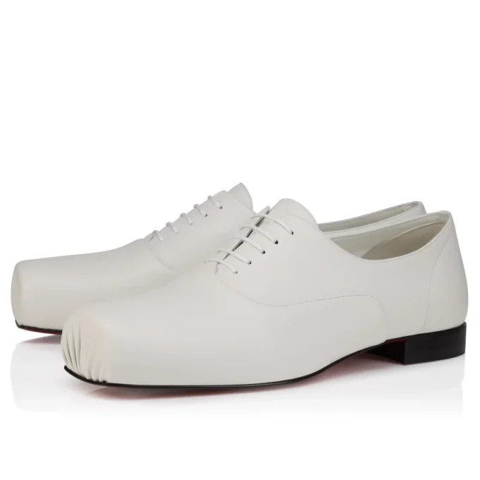 Ruben – Oxford Ayakkabı – Kuzu Nappa Deri – Bianco – Erkek Ruben – Oxford Ayakkabı – Kuzu Nappa Deri – Bianco – Erkek