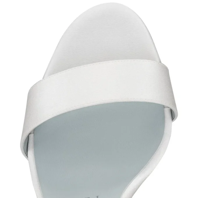 Sandale Du Dasert – 100 mm Topuklu Sandalet – Krep Saten – Kırık Beyaz – Kadın Sandale Du Dasert – 100 mm Topuklu Sandalet – Krep Saten – Kırık Beyaz – Kadın