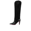 Santia Botta – 85 mm Botlar – Dana Derisi ve Veau Velours – Siyah Santia Botta – 85 mm Botlar – Dana Derisi ve Veau Velours – Siyah