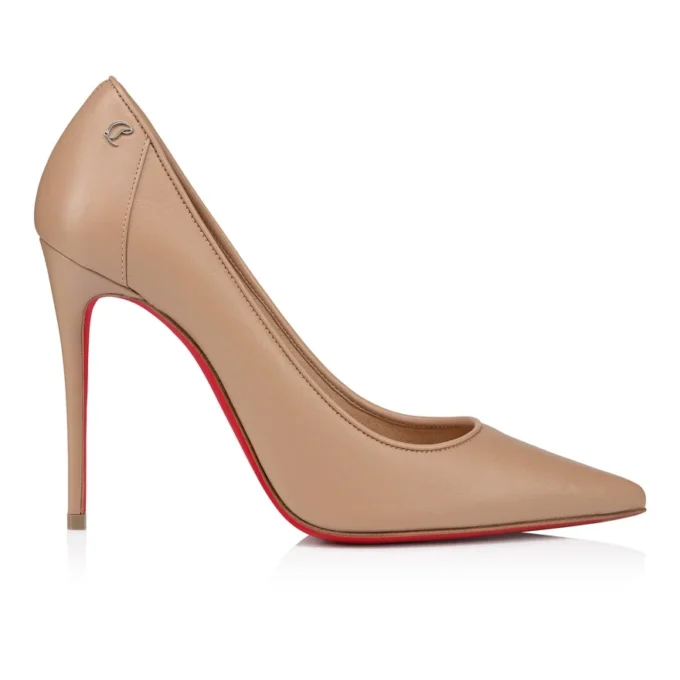 Sporty Kate – 100 mm Topuklu Ayakkabı – Kuzu Nappa Deri – Blush – Kadın Sporty Kate – 100 mm Topuklu Ayakkabı – Kuzu Nappa Deri – Blush – Kadın
