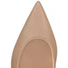 Sporty Kate – 85 mm Topuklu Ayakkabı – Kuzu Nappa Deri – Blush – Kadın