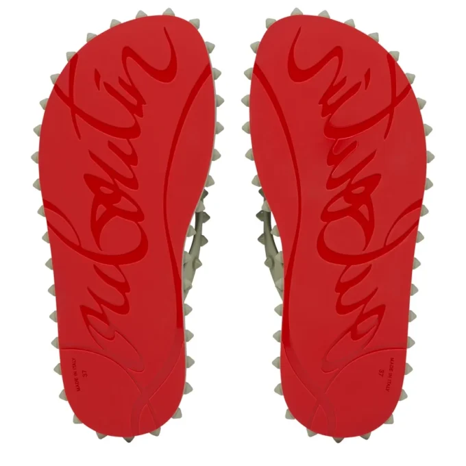 Super Loubi Flip – Mules – Kauçuk – Haiiro – Kadın