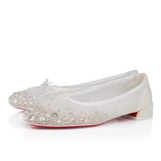 Sweetie Jane Sparkling – Babetler – File ve Strass – Bianco – Kadın Sweetie Jane Sparkling – Babetler – File ve Strass – Bianco – Kadın