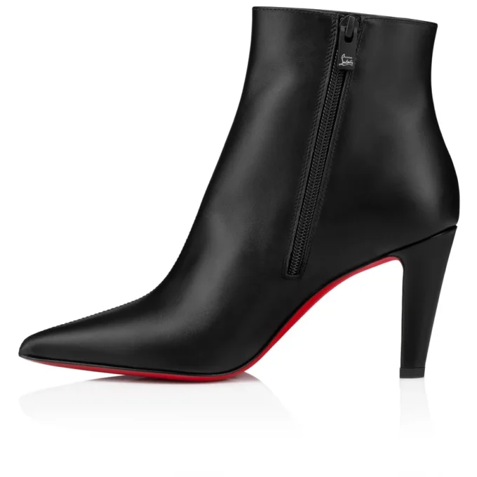 Vibella Booty – 85 Mm Düşük Botlar – Dana Derisi – Siyah – Kadın Vibella Booty – 85 Mm Düşük Botlar – Dana Derisi – Siyah – Kadın